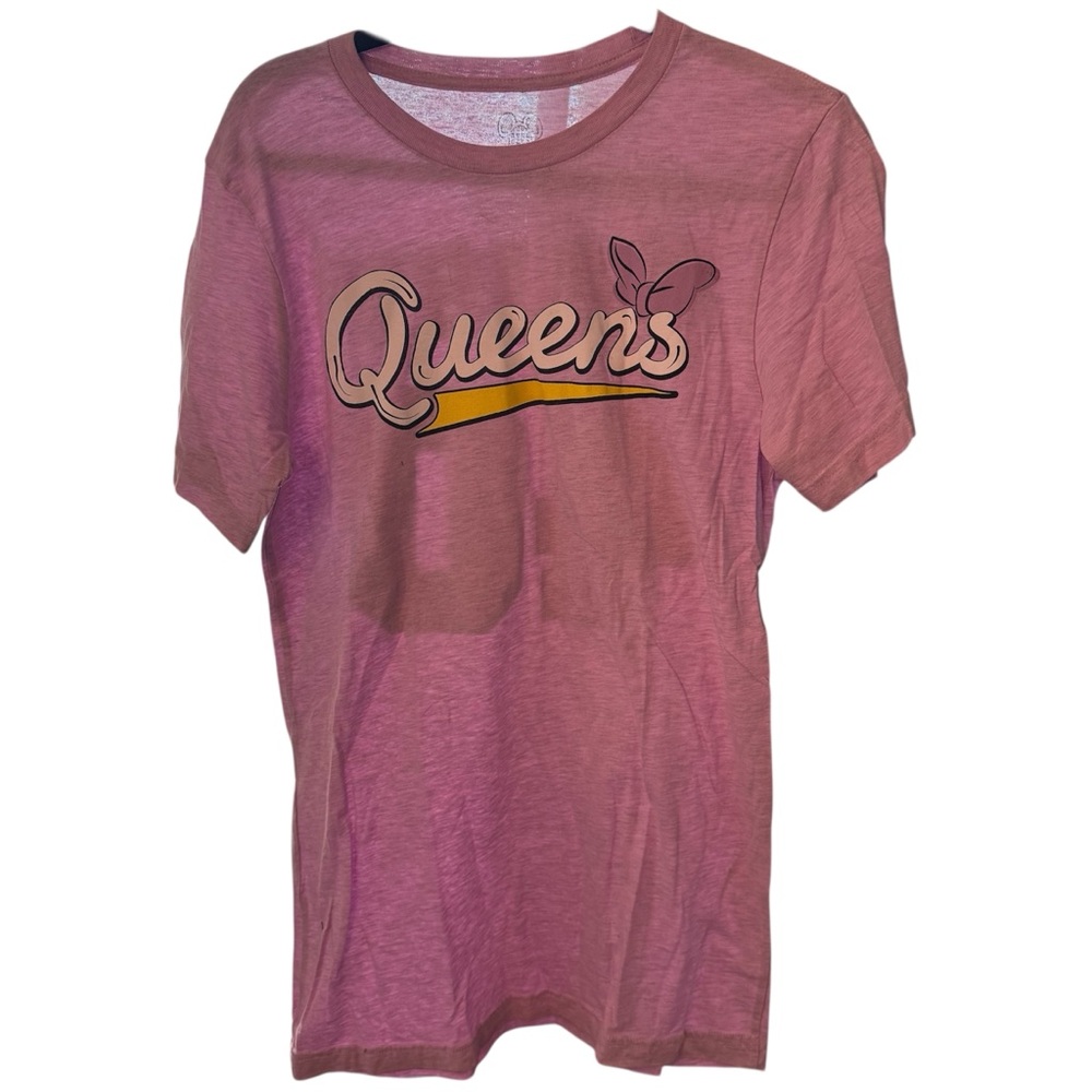 The Lost Bros. Purple Daisy Duck Queen T-Shirt, size Medium